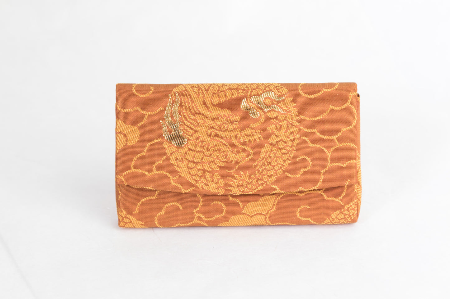 Card Case ▶（３）Dragon with scattered cloudsuse of REAL GOLD leaf