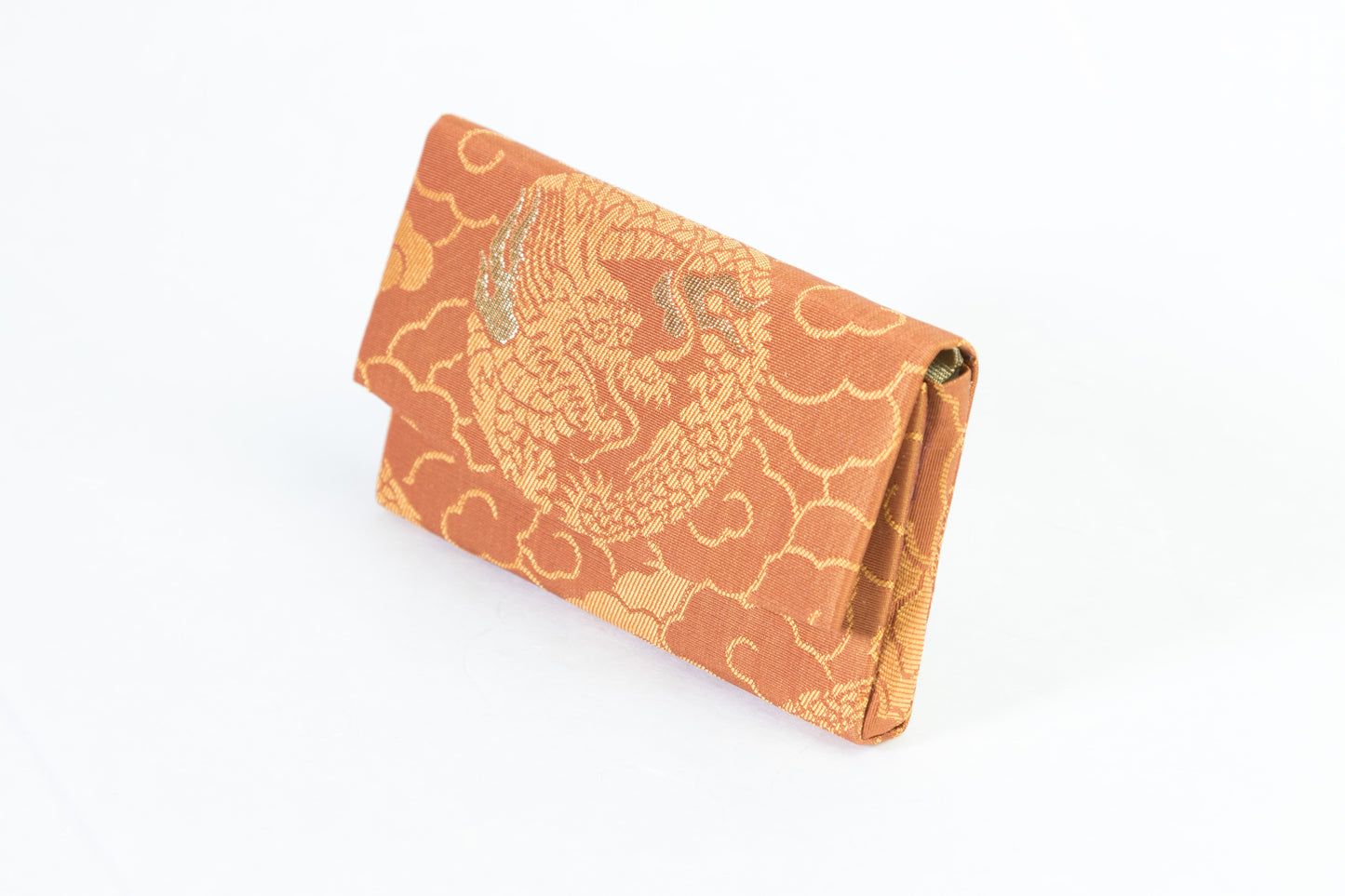 Card Case ▶（３）Dragon with scattered cloudsuse of REAL GOLD leaf